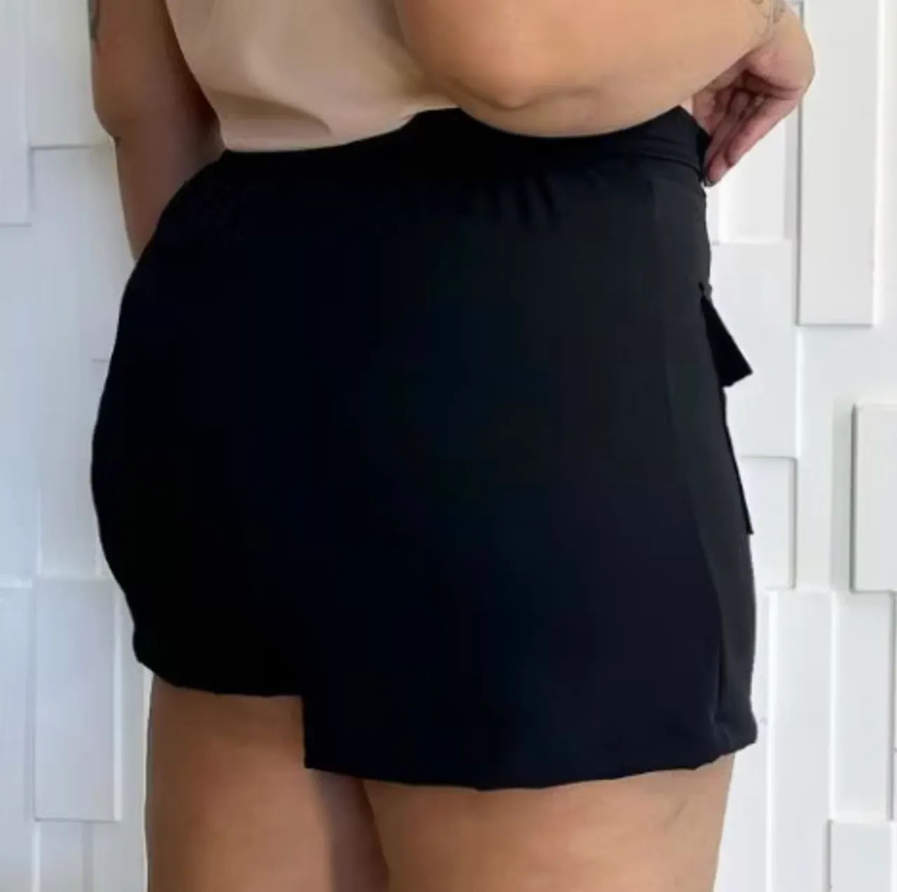 Short alfaiataria TAM G1 - semi novo - Foto 2