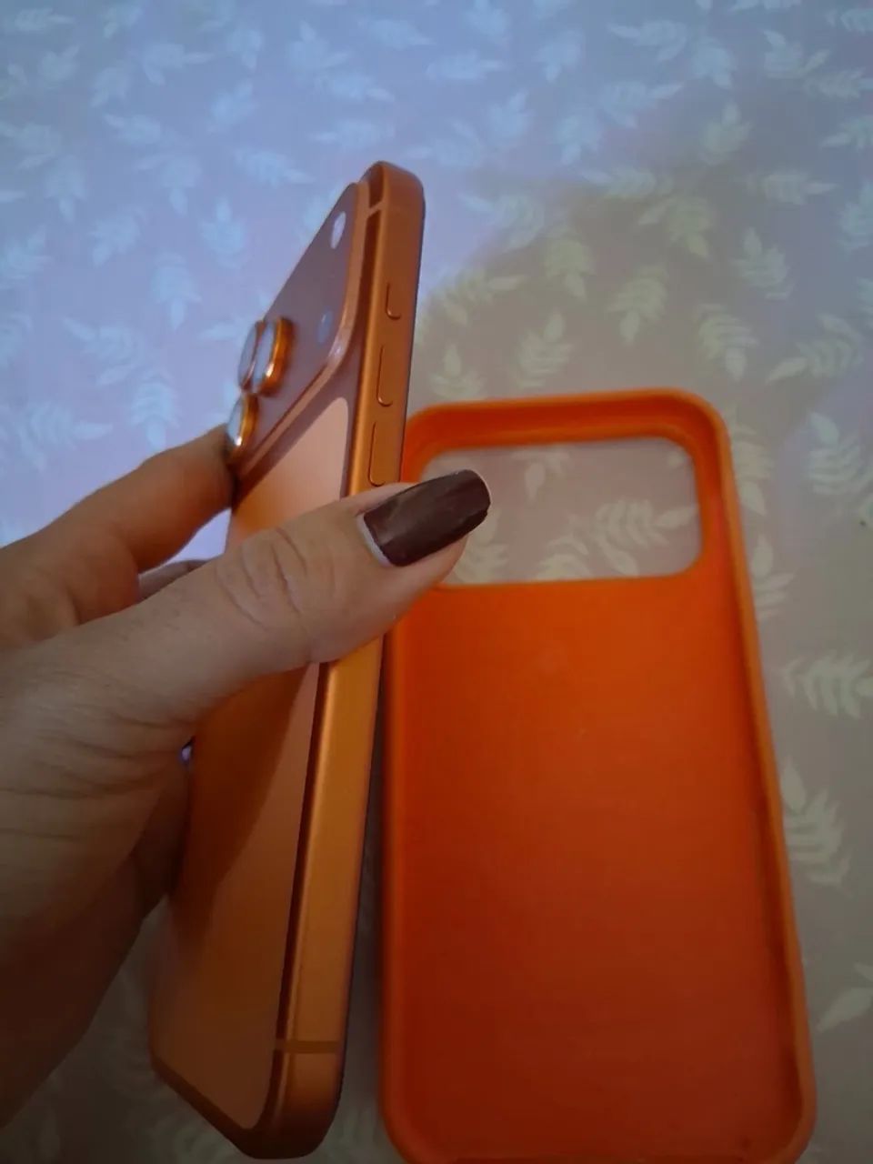 iPhone 17 promax laranja 256g - Foto 2