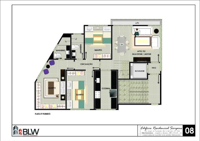 Apartamento à venda, 3 quartos, 2 vagas, barreiro - belo horizonte/mg - Foto 13