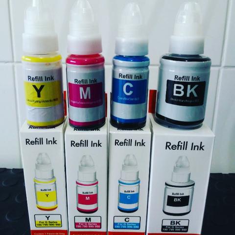 Tinta Corante para Impressora com Bulk Ink / Epson / Canon / HP - Qualidade Fotográfica - Foto 3