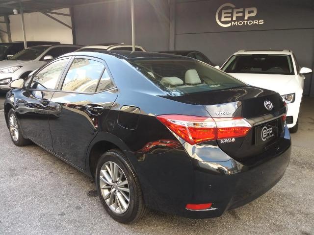 Toyota Corolla 2015 2.0 Xei Preto Flex Automatico Impecavel - Foto 3