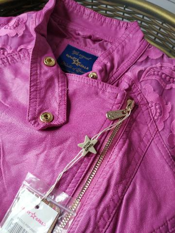 Jaqueta Planet Girl Pink Bordada