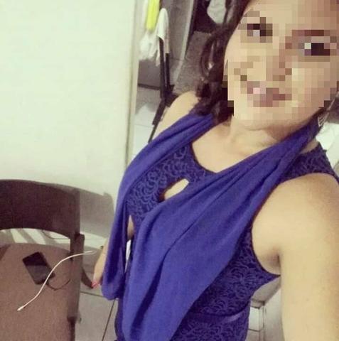 Vestido longo para festa.