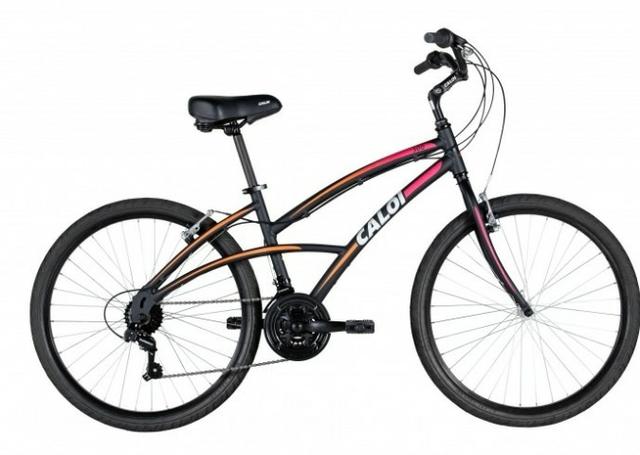 Bicicleta Caloi 300 - Aro 26 Feminina - Shimano 21 Marchas - Foto 2