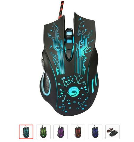 Mouse Gamer Altomex Usb Notebook Pc 4 Velocidade De Dpi