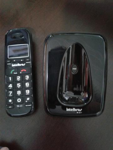 TS 63 V - Telefone Sem Fio Preto - Foto 2