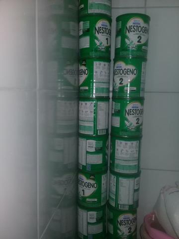 Lata de leite vazia