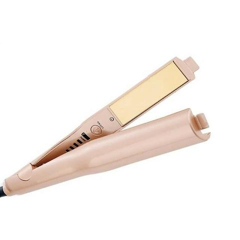 Chapinha Gold Hair Curler 2 Em 1 Alisa E Modela