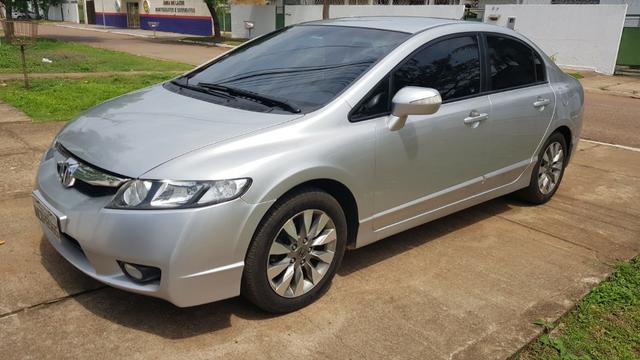 Civic LXL/Lxl SE 1.8 Aut Flex couro - Foto 3