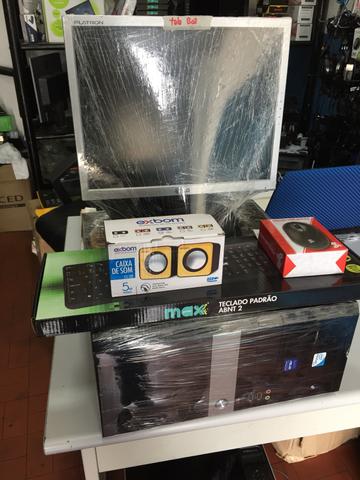 Mega promoção só 599,00 Completo computador ja com monitor