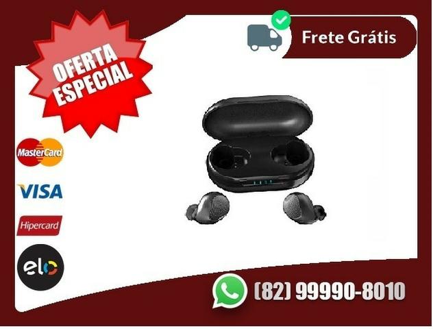 Megah-Preço-Fone Xiaomi Redmi Mi Earbuds Preto Bluetooth 5.0 Tws-5