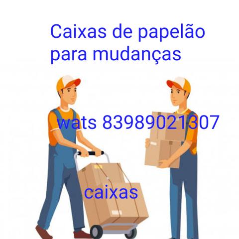 Entregas de caixas e materiais para mudanças e transportes