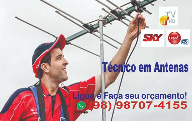 Antena - instalação , antenista
