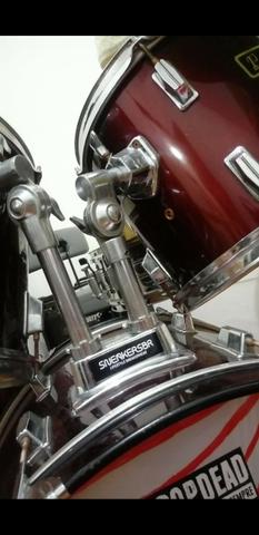 Bateria peace com pedal duplo (vendo ou troco por mtb aro 29 ou speed)