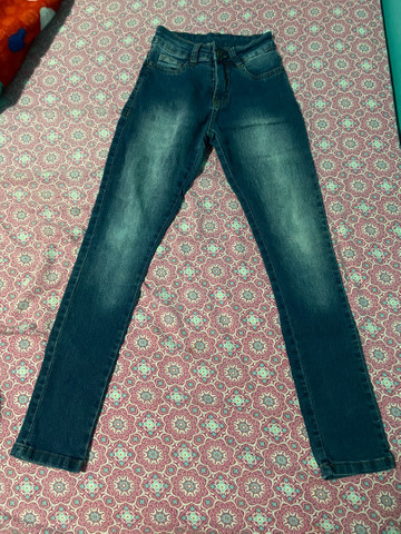 calca jeans tamanho 12