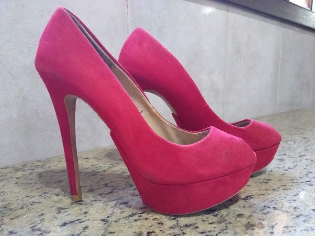 Sandália Salto Zara Basic