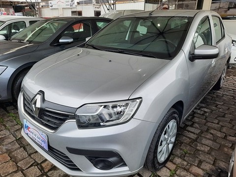 LOGAN LIFE 1.0 FLEX ANO 2019/2020 COR PRATA COMPLETO