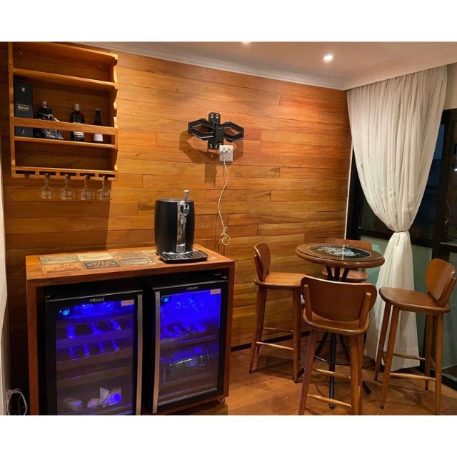 Peça Seu Orçamento Revestimento em Peroba Rosa Sob Medida - Foto 4