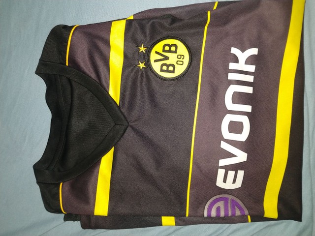 Camisa Borussia Dortmund Uniforme 2 - 2017/2018 (Tamanho G) - Foto 2