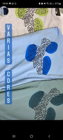 Moda Masculina-Gola Careca Estampada  - Foto 4