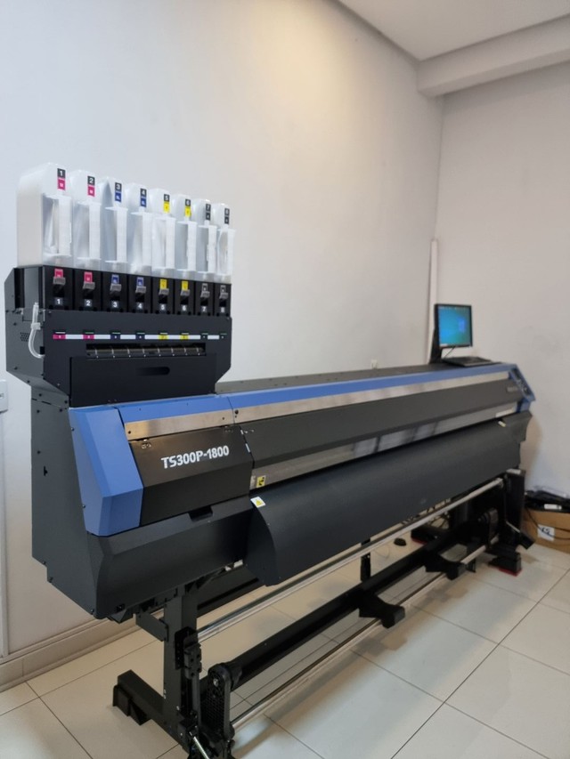 IMPRESSORA SUBLIMÁTICA MIMAKI TS300P-1800 2021 ESTADO DE NOVA - Foto 5