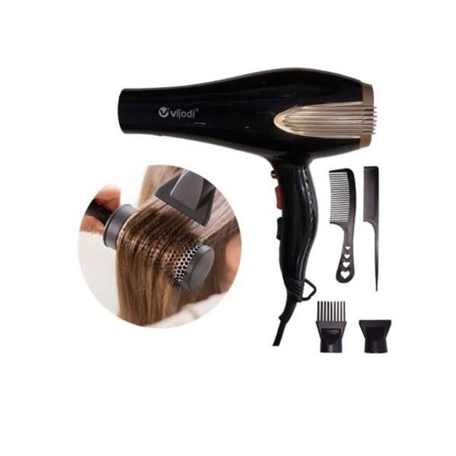 Profissional Secador De Cabelo Turbo 6000w 4 Em 1 110v