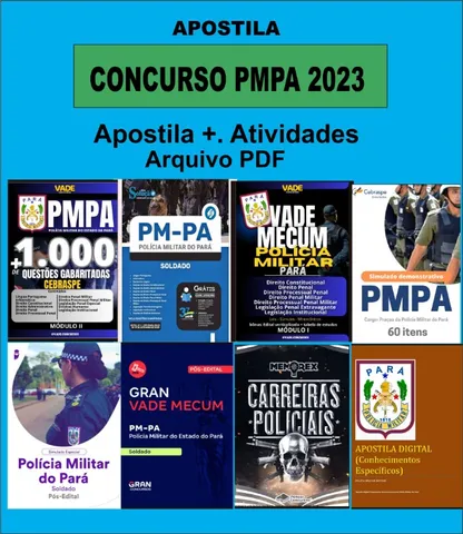 Apostila PM-BA em PDF - Oficial da Polícia Militar - CFO