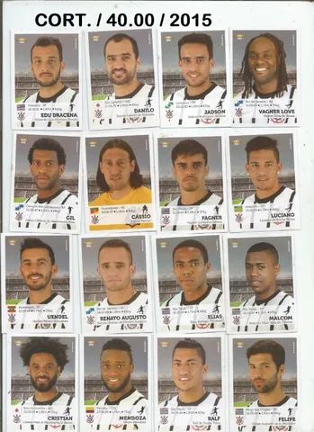 figurinhas campeonato brasileiro 2015 - Foto 5