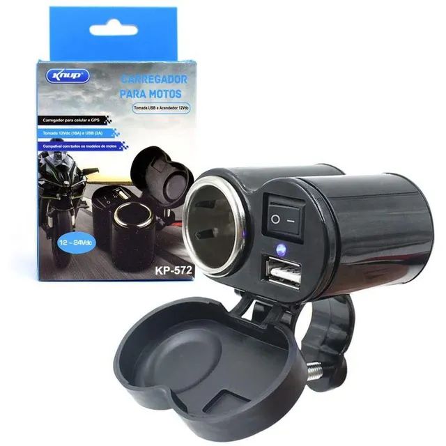 Carregador de Celular Para Moto