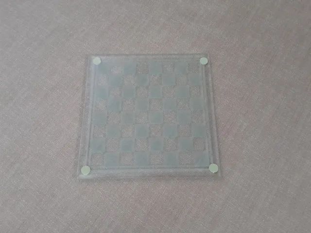 Jogo de Xadrez de Vidro 20x20 Cm - Foto 3