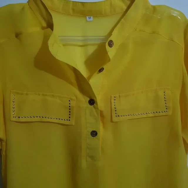 Camisa amarela  - Foto 2