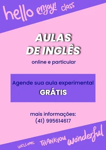 Aulas de inglês(Particular) - Serviços - Umbará, Curitiba 1242814138