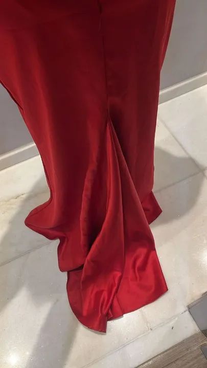 Vestido de festa com cinto - Foto 3