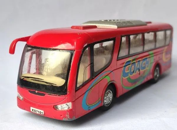 Miniatura Ônibus Coach Kinsmart 1/64