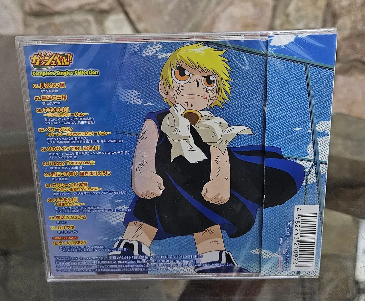 CD Zatchbell Complete Singles Collection Original Japonês Lacrado