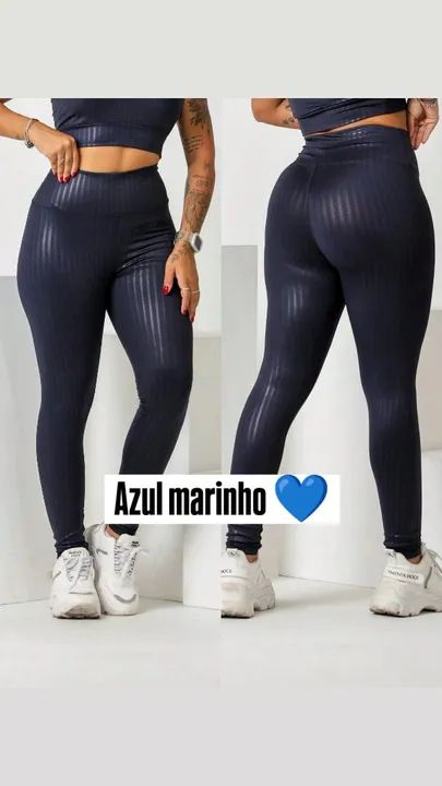 Legging Azul Marinho - Fitness e Casual