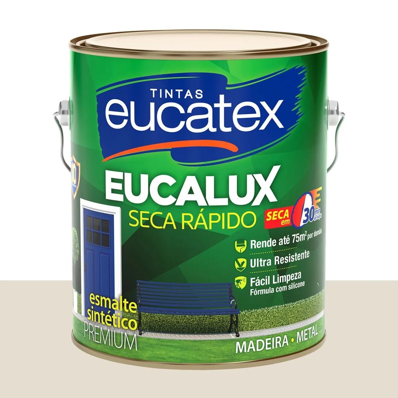 Tinta Esmalte Sintético Bril. Eucatex Pirâmides do Egito 3,2 L