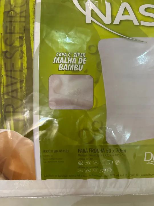 Travesseiro NASA Bamboo - Novo - Foto 3