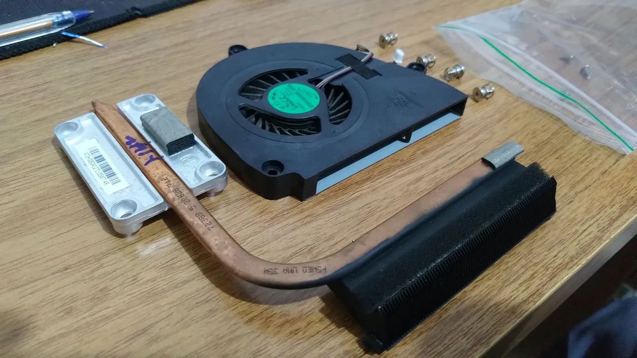 Cooler + dissipador notebook acer  e1 571, e1 531 outros