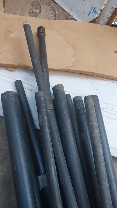 Eletrodutos de várias polegadas