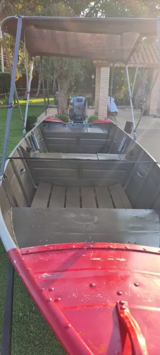 Barco 5m - Motor 35 HP - Carreta rodoviária - Foto 5