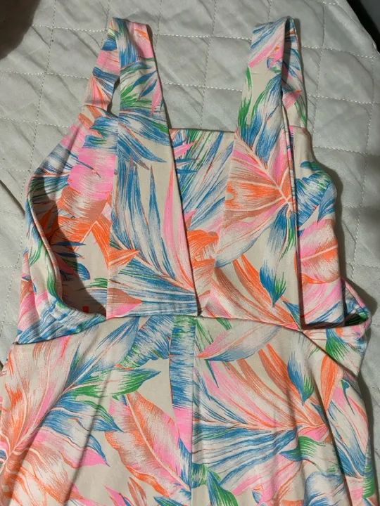 Vestido midi neon FARM - Foto 3