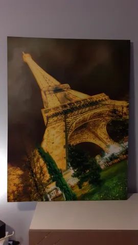 Quadro Torre Eiffel com LED na Torre  - Foto 2