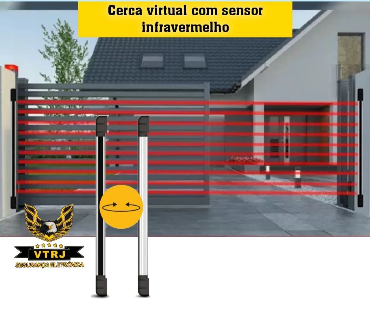 Cerca Virtual com Sensor Infravermelho  - Foto 3