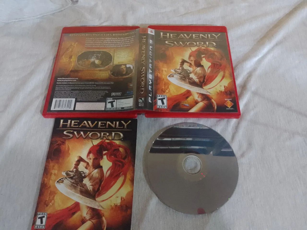 JOGO DE PS3 HEAVENLY SWORD. - Foto 2