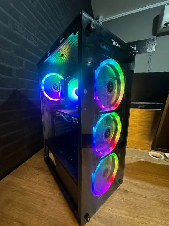 Pc Gamer  Ryzen 5 1500X + Placa de vídeo Rx 580 8gb ddr + 16 ram + ssd 480 - Foto 4