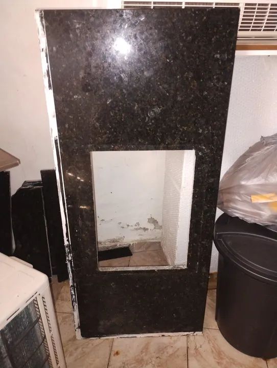 Fogão Cooktop Fischer 4 bocas com pedra de mármore Fogões e Fornos