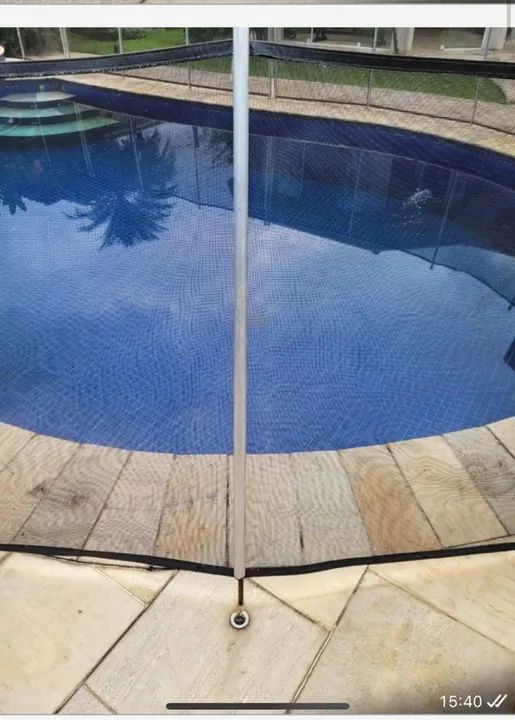 Tela usada de proteção piscina  - Foto 3