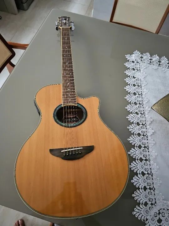 Oportunidade Imperdível! Violão Yamaha APX 700 em Estado de Novo - Foto 3