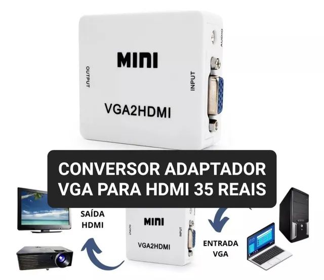 Mini conversor adaptador 